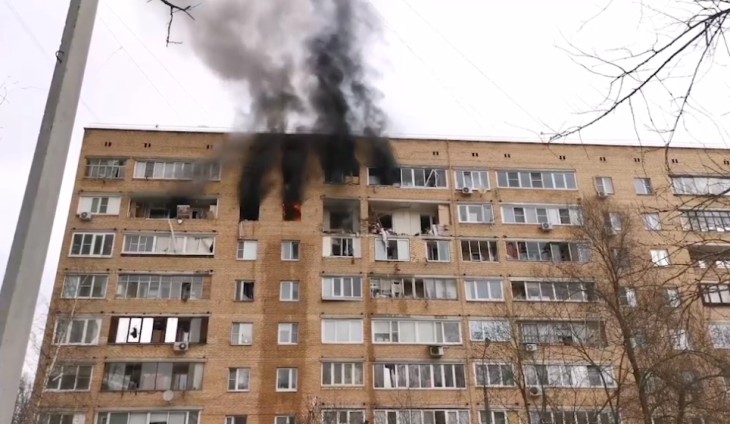 В девятиэтажке в Химках прогремел взрыв. Есть погибшие