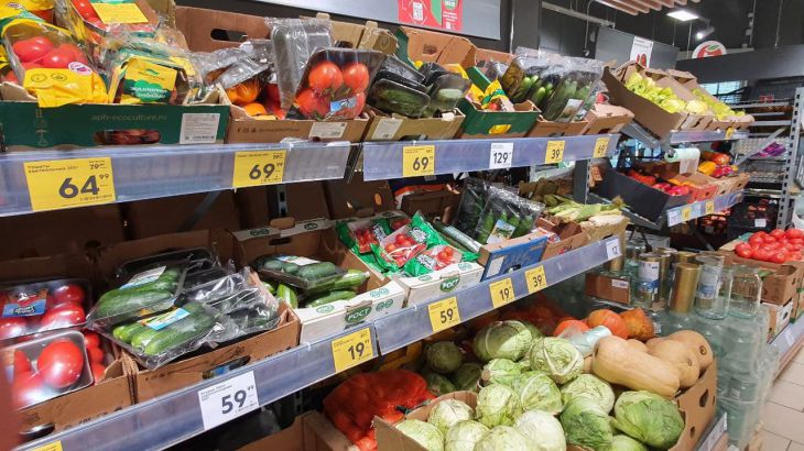 В России замедлился рост цен на продукты. Данные Росстата Продукты