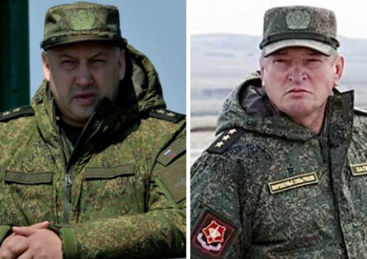 Главнокомандующий военной операцией. Генерал Лапин и Суровикин. Генерал Суровикин на Украине.