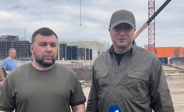 Глава ДНР Пушилин: темпы военных строителей РФ в Мариуполе поражают Пушилин