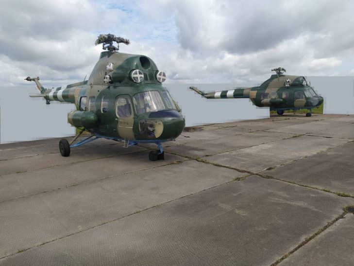 военные вертолеты