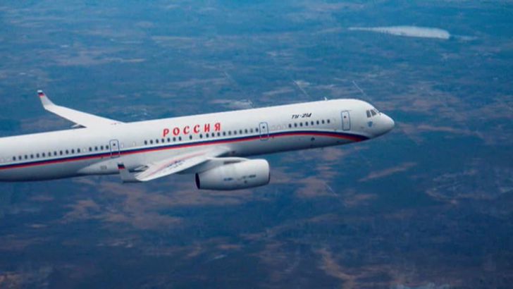 Борт с журналистами пула Мишустина совершил экстренную посадку в Чите самолет