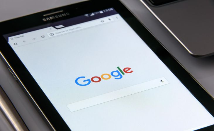 Гугл на планшете