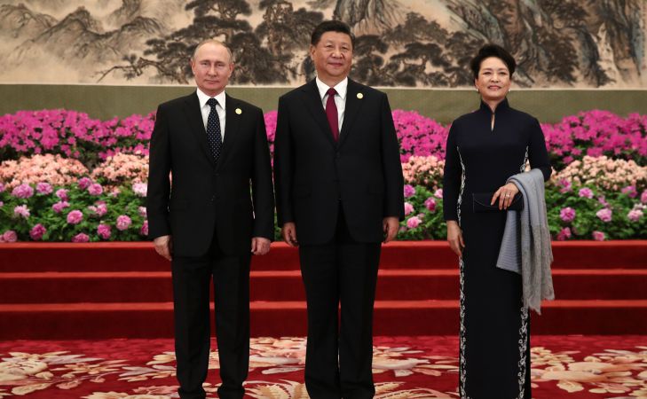 Китай, Россия, Путин, Цзиньпин