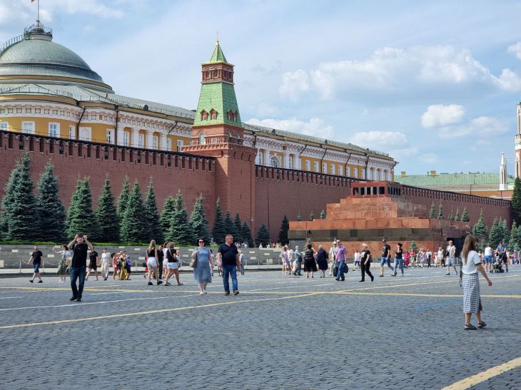 красная площадь в Москве 