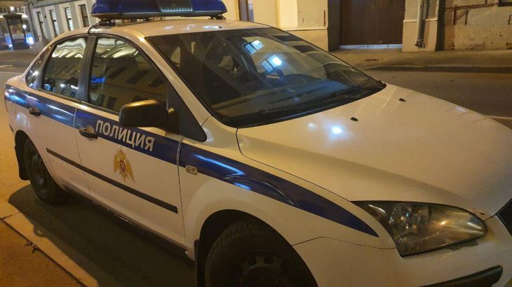 В Москве возбуждено уголовное дело по факту стрельбы по полицейским машина полицейских