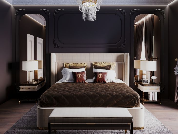 Как сделать спальню уютнее: идеи для вдохновения кровать