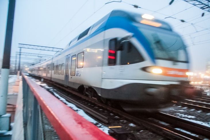 В Москве количество составов на МЦК D-1 в 2023 году увеличили в 3 раза Электричка