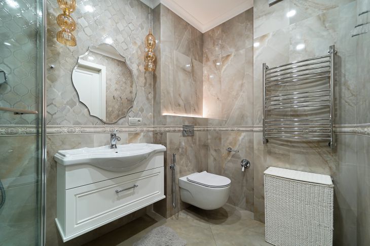 Не только декор: 3 ярких акцента, которыми пользуются дизайнеры для оформления ванной комнаты ванная
