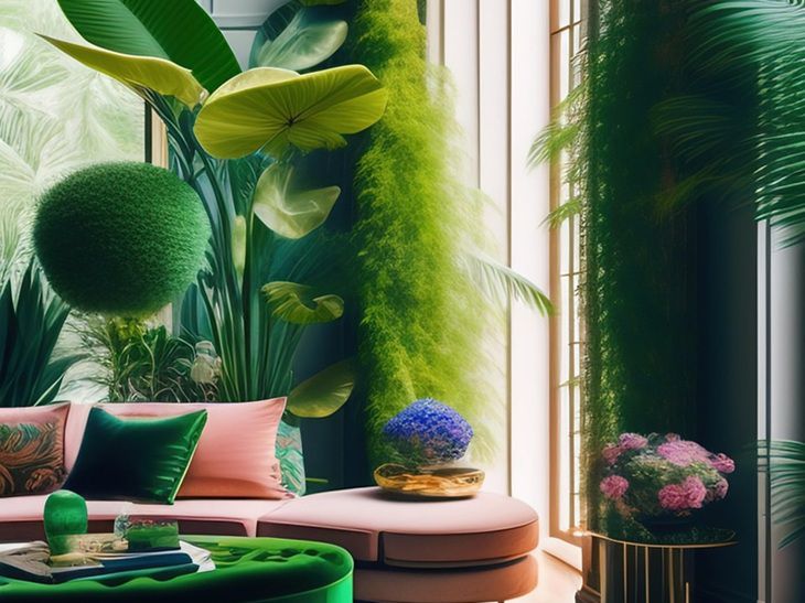 Ваш дом — ваши джунгли: как природные формы в интерьере спасают от выгорания Комната