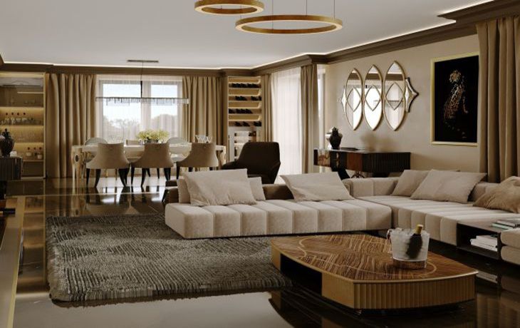 Оформляем гостиную как профи: 5 золотых правил от дизайнеров интерьера Диван