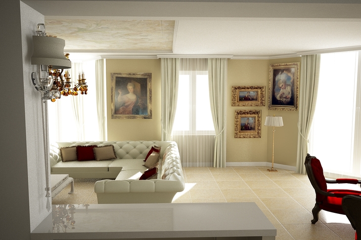 Как выбрать размер картины для стены: золотые правила пропорций и баланса комната