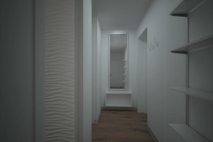 Как визуально расширить узкий коридор: 5 световых приемов от профи комната