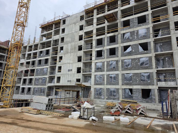 Москва построила за год 10 млн кв. м недвижимости стройка