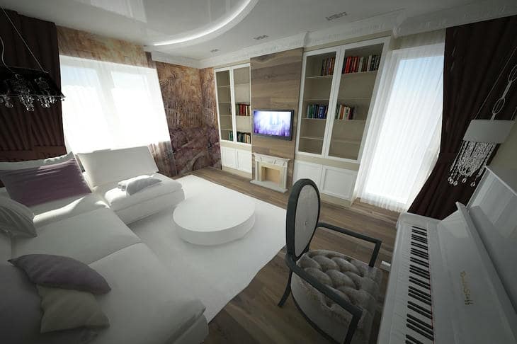 Дизайн вне времени: формула, чтобы смешать три эпохи в одном пространстве комната