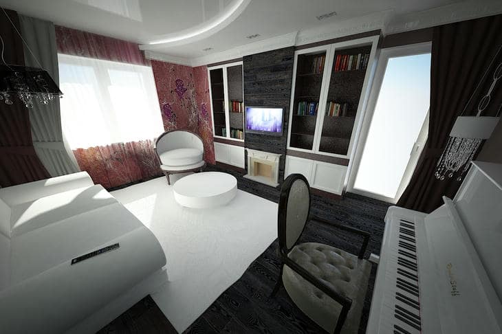 Что будет, если покрасить пол в яркий цвет: смелый эксперимент, который меняет восприятие пространства комната