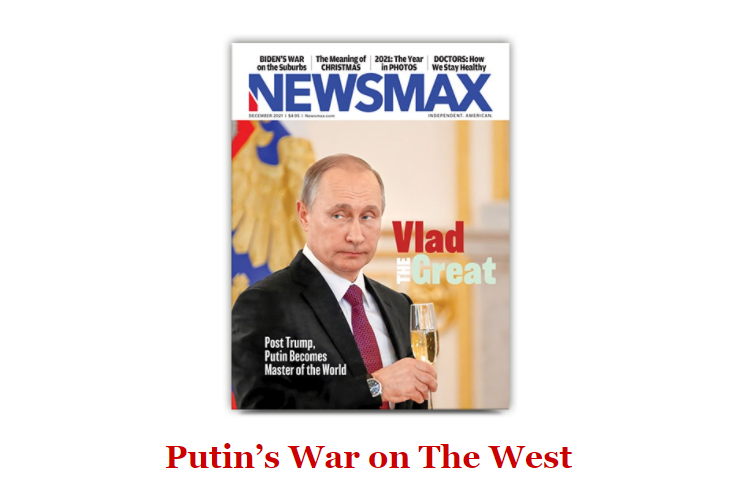 Обложка с Владимиром Путиным 