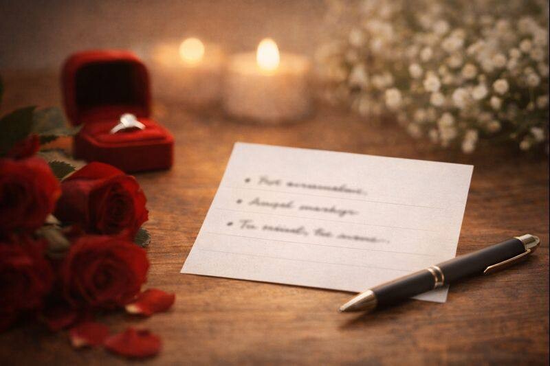 Как решиться сделать предложение