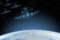 Космонавт снял с борта МКС группу из пяти НЛО