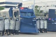 В Минске против протестующих применяют слезоточивый газ