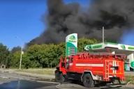 Число пострадавших при пожаре на АЗС в Новосибирске возросло