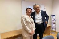 Бернар-Анри Леви и Светлана Тихановская