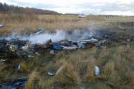 В Подмосковье разбился легкомоторный самолет