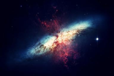 Астрономы нашли галактику без следов темной материи