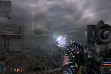 Пушка Гаусса, кадр из игры S.T.A.L.K.E.R.