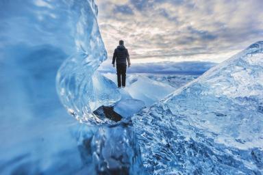 Пузырьки воздуха в леднике помогут отследить его состояние