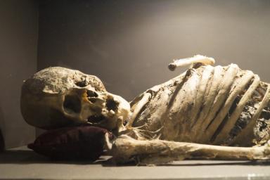 В Якутии обнаружили древний берестяной гроб с останками «опасного умершего»