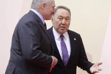 Лукашенко и Назарбаев