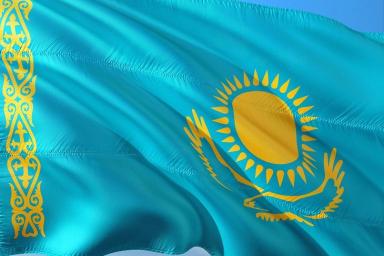 Флаг Казахстана 