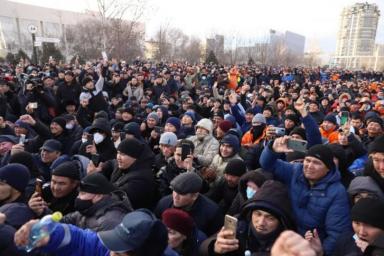 Казахстан протесты