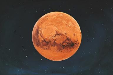 На древнем Марсе мог быть жидкий незамерзающий океан