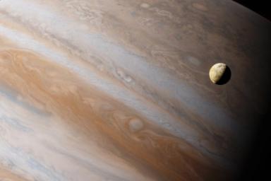 Юпитер и его спутник Ио