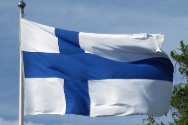 Флаг Финляндии 