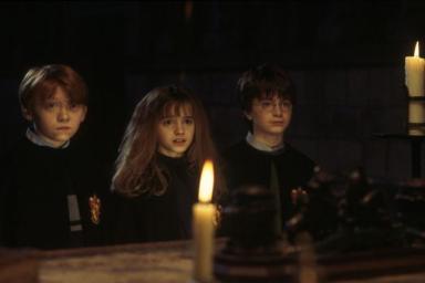 Кадр из фильма Гарри Поттер и Философский камень
