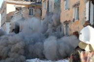 Разрушенное здание 