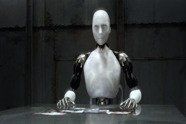 Кадр из фильма Я, робот