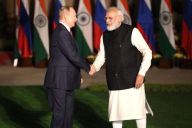 Владимир, Путин, Индия, премьер