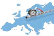 газовая труба над Европой