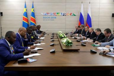 Конго, Россия, переговоры