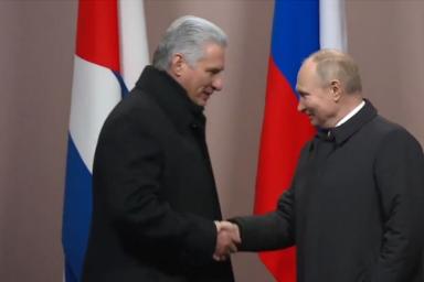 Путин и Диас-Канель
