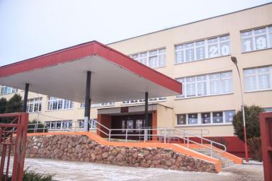 здание, школа