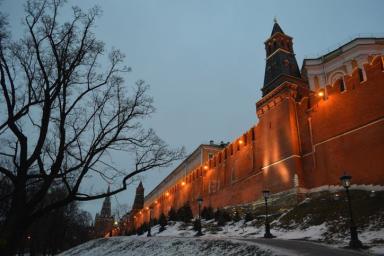 Кремль, зима