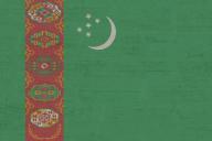 флаг Туркменистан