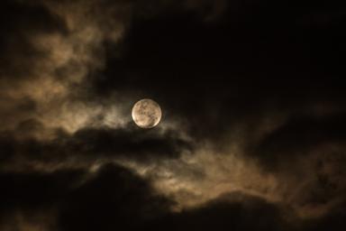 Луна, небо