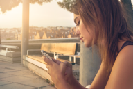 Девушка, телефон