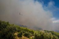 Пожар, самолет